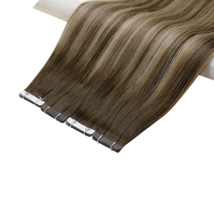 Tape in straight ombre highlight Colors