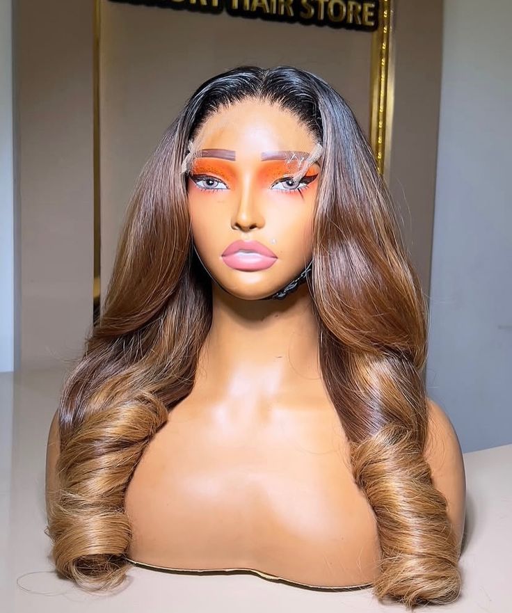 WIG Bouncy ombre blond colors