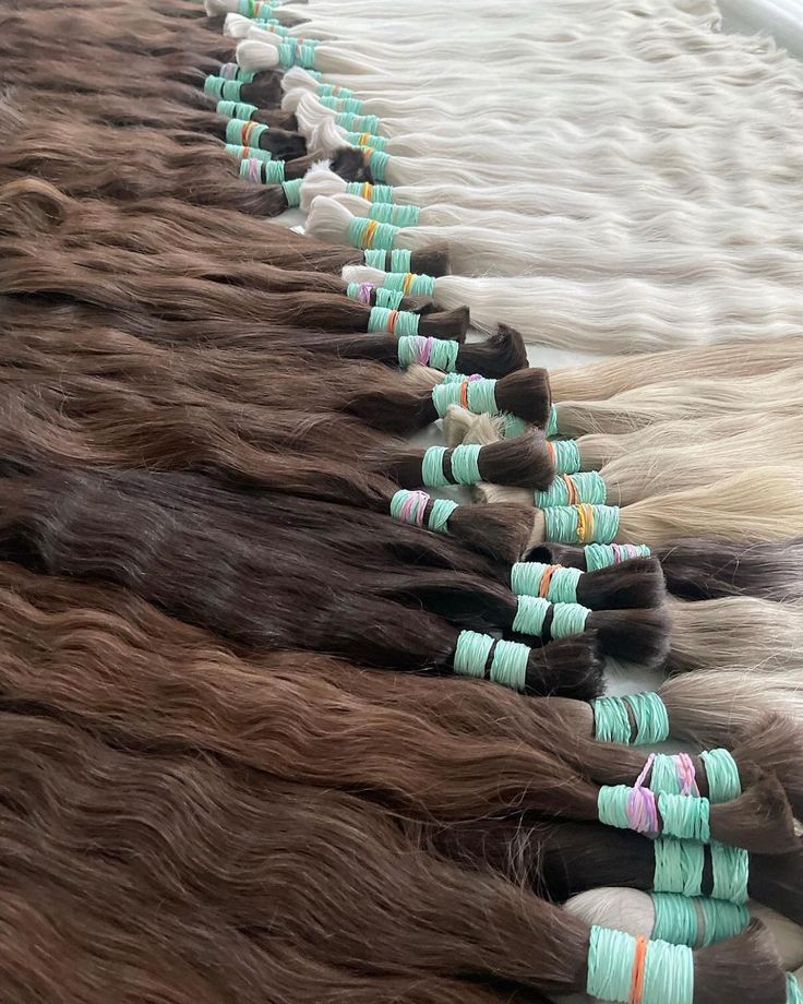 Bulk hair Baby Thin Colors