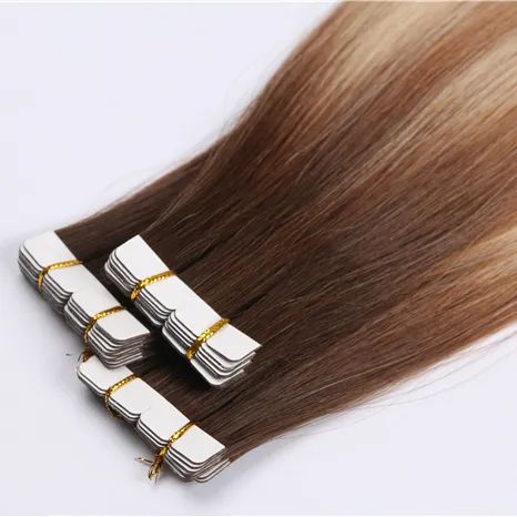 Tape in straight ombre highlight Colors