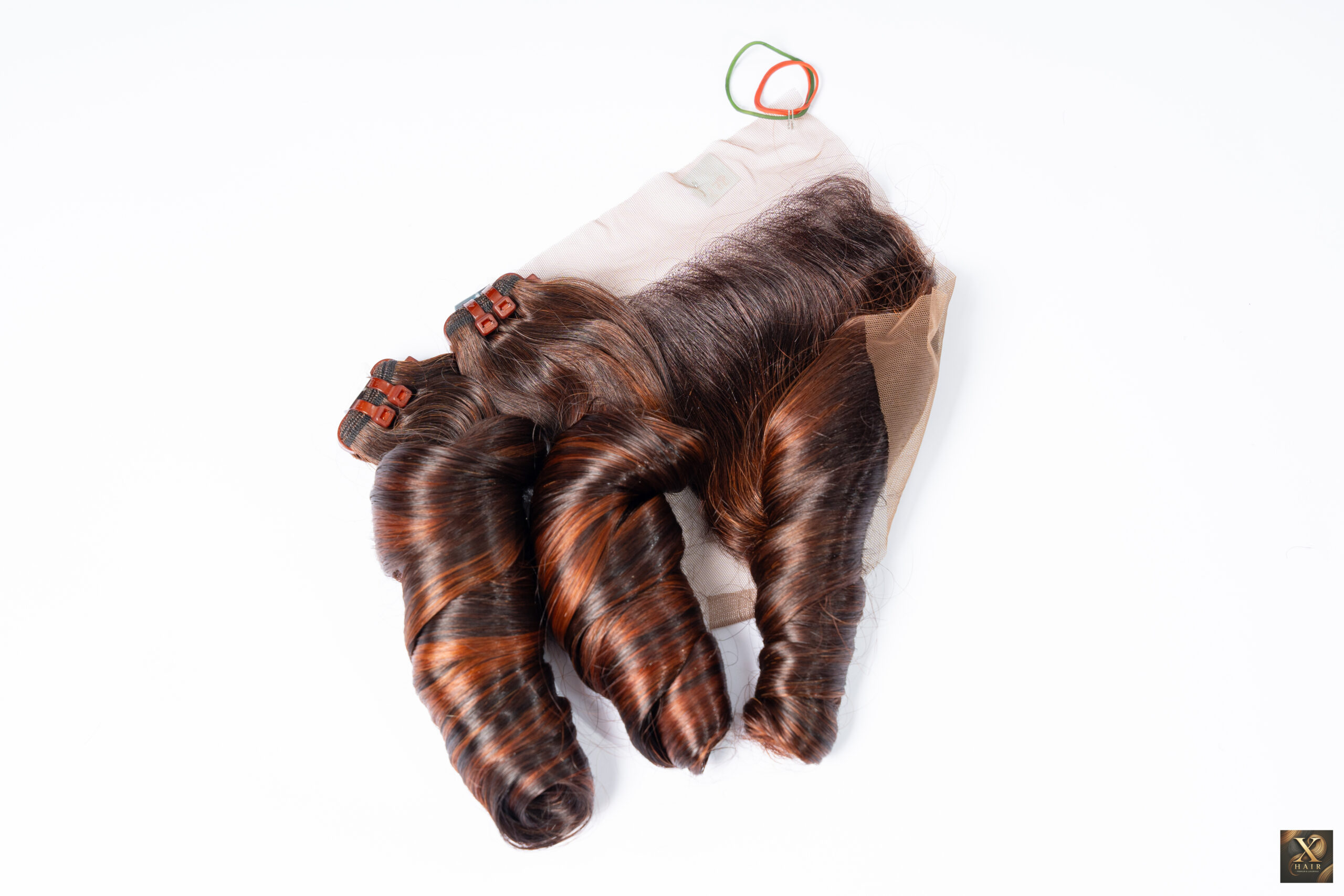 Weft Hair Bouncy Piano Colors