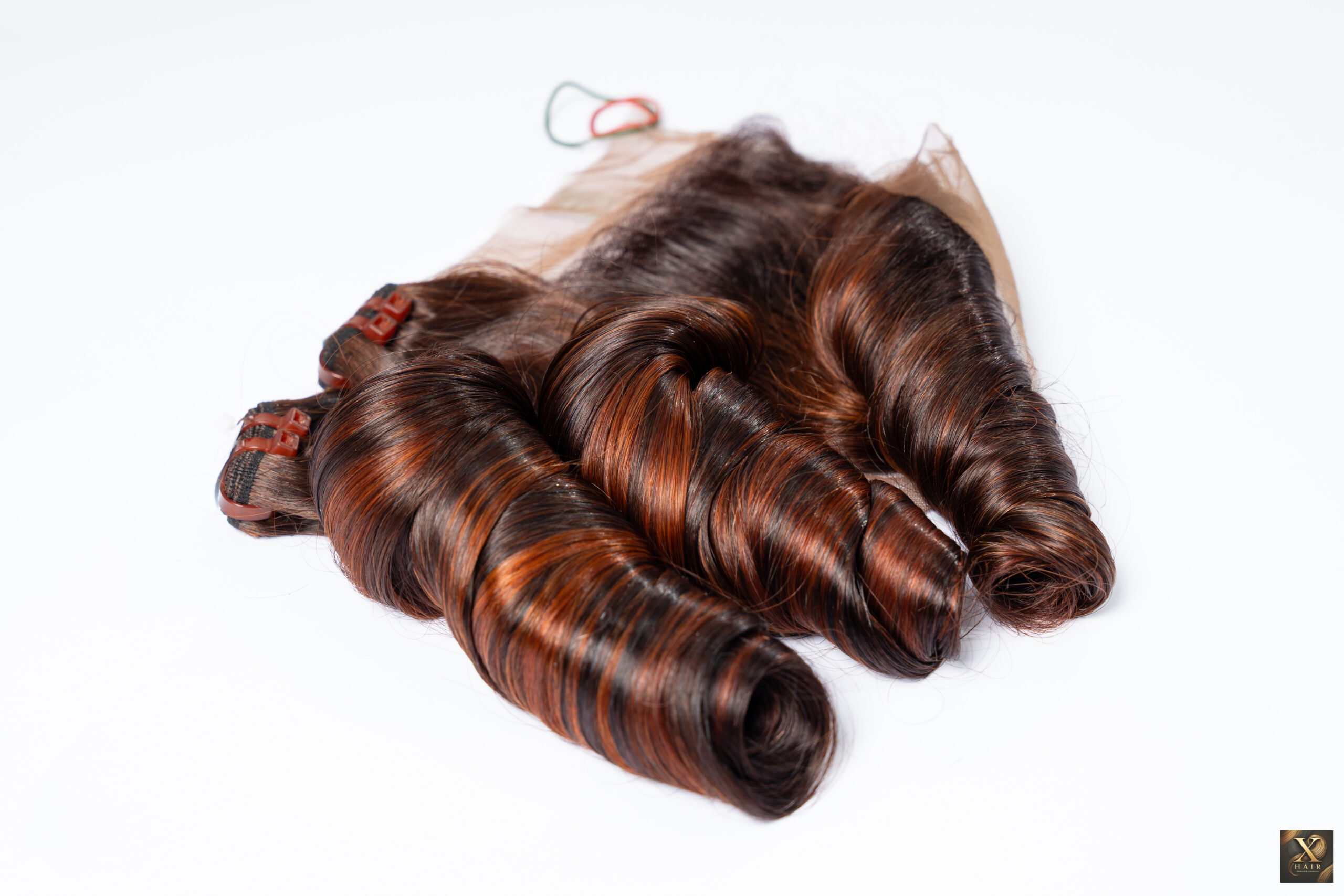 Weft Hair Bouncy Piano Colors