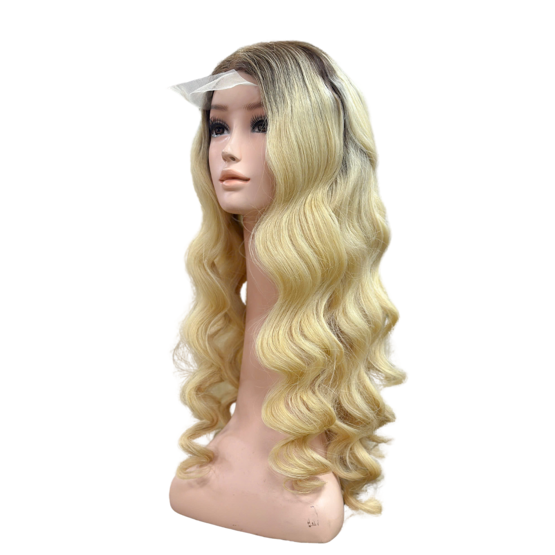WIG Wavy wave blond colors