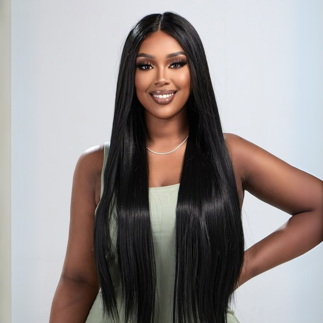 WIG bone straight natural colors